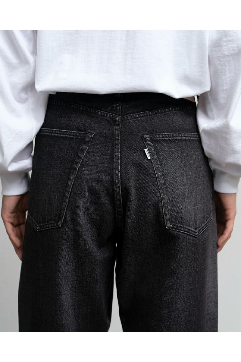 Graphpaper(グラフペーパー) Selvage Denim Five Pocket Tapered Pants -DARK FADE- セルヴィッチデニムファイブポケットテーパードパンツ ダークフェード GU253-40058DB