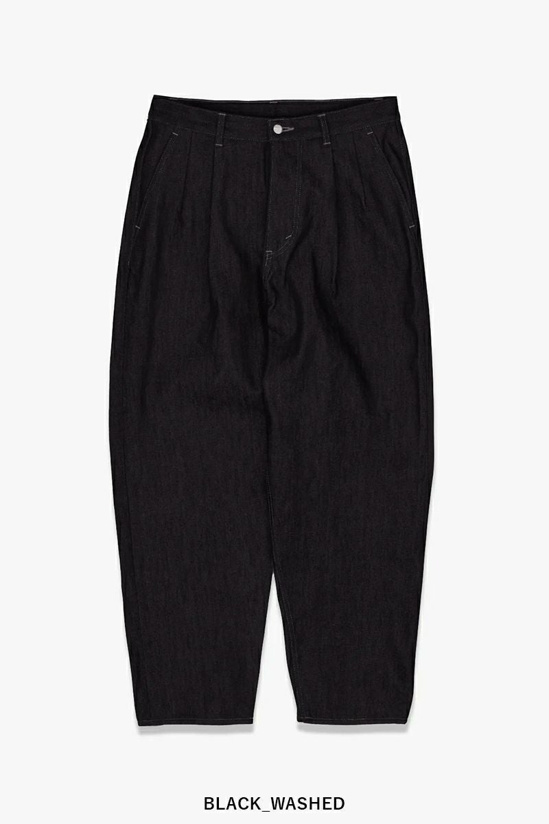 Graphpaper(グラフペーパー) Selvage Denim Two Tuck Tapered Pants セルヴィッチデニムツータックテーパードパンツ GU253-40060RB