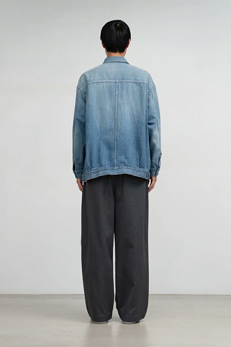 Graphpaper(グラフペーパー) Selvage Denim Jacket -LIGHT FADE- セルヴィッチデニムジャケット ライトフェード GM253-20054LB