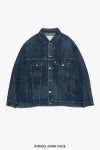 Graphpaper(グラフペーパー) Selvage Denim Trucker Jacket -DARK FADE- セルヴィッチデニムトラッカージャケット ダークフェード GM253-20055DB