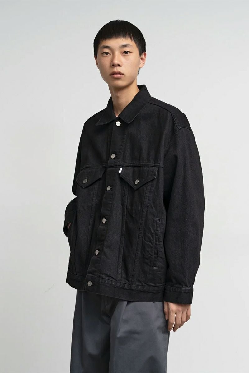 Graphpaper(グラフペーパー) Selvage Denim Trucker Jacket セルヴィッチデニムトラッカージャケット GM253-20055RB