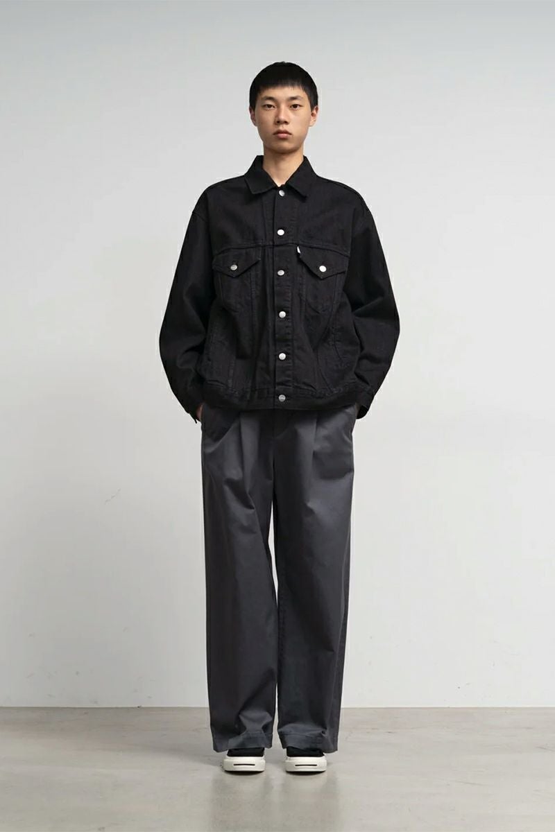 Graphpaper(グラフペーパー) Selvage Denim Trucker Jacket セルヴィッチデニムトラッカージャケット GM253-20055RB