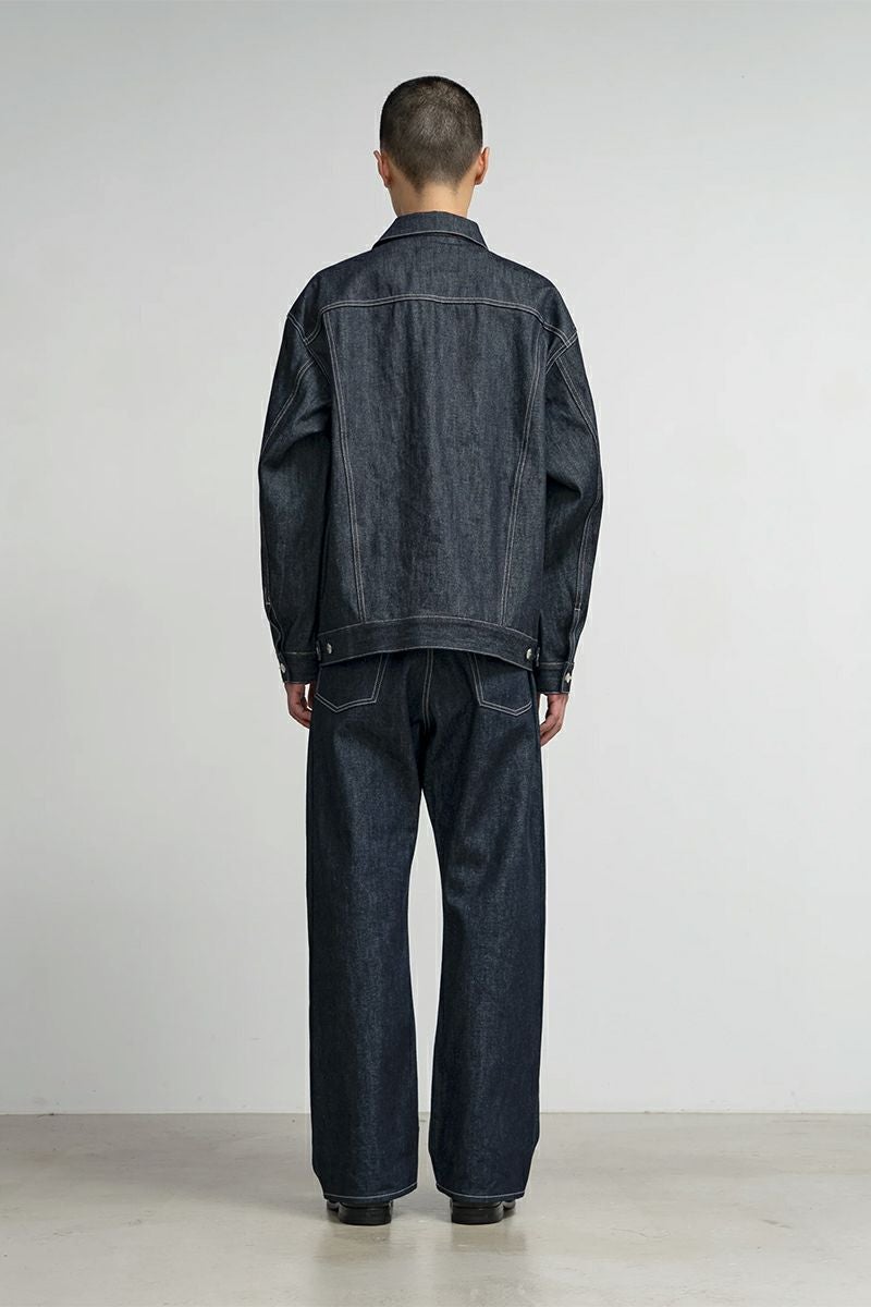 Graphpaper(グラフペーパー) Selvage Denim Trucker Jacket セルヴィッチデニムトラッカージャケット GM253-20055RB