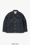 Graphpaper(グラフペーパー) Selvage Denim Trucker Jacket セルヴィッチデニムトラッカージャケット GM253-20055RB
