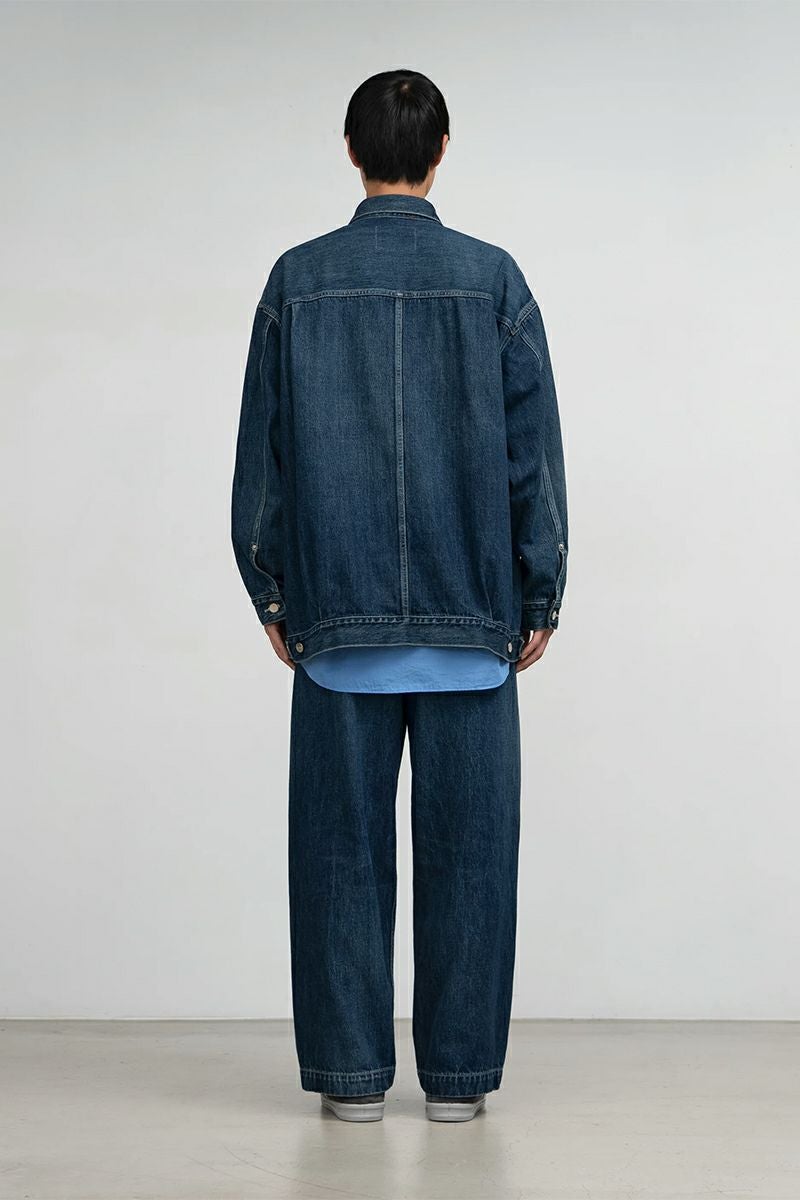Graphpaper(グラフペーパー) Selvage Denim Jacket -DARK FADE- セルヴィッチデニムジャケット ダークフェード GM253-20054DB