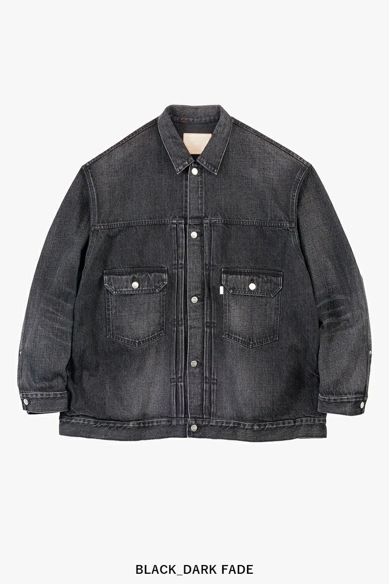 Graphpaper(グラフペーパー) Selvage Denim Jacket -DARK FADE- セルヴィッチデニムジャケット ダークフェード GM253-20054DB