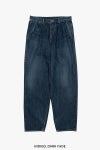Graphpaper(グラフペーパー) Selvage Denim Two Tuck Tapered Pants -DARK FADE- セルヴィッチデニムツータックテーパードパンツ ダークフェード GU253-40060DB