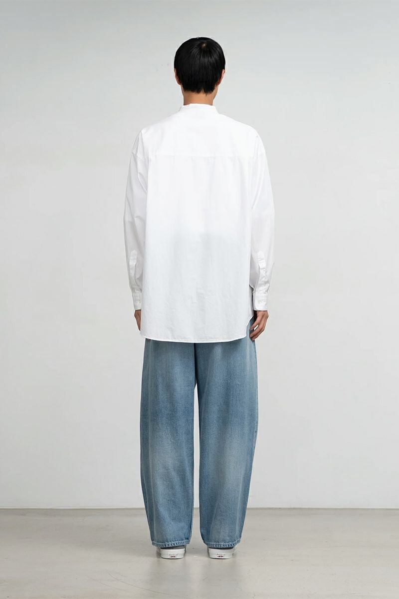 Graphpaper(グラフペーパー) Selvage Denim Two Tuck Tapered Pants -LIGHT FADE- セルヴィッチデニムツータックテーパードパンツ ライトフェード GU253-40060LB