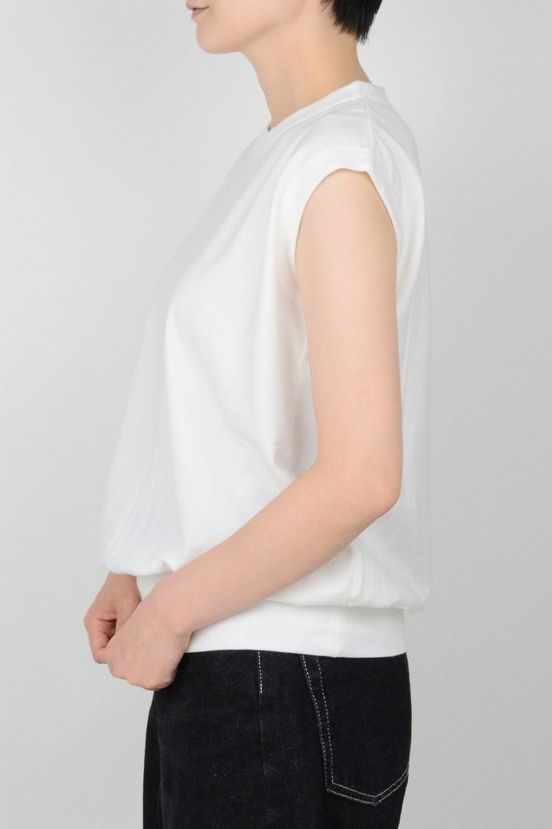 homspun(ホームスパン) 40/2天竺ノースリーブプルオーバー　6346