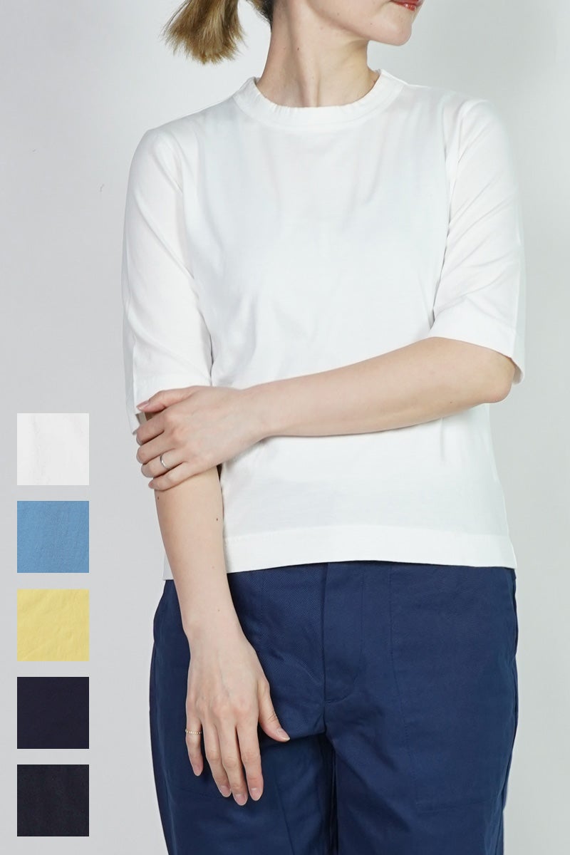 homspun(ホームスパン) | homspun(ホームスパン)30/1天竺 6分袖Tシャツ