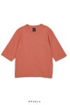 homspun(ホームスパン) 30/1天竺 6分袖Tシャツ 6370