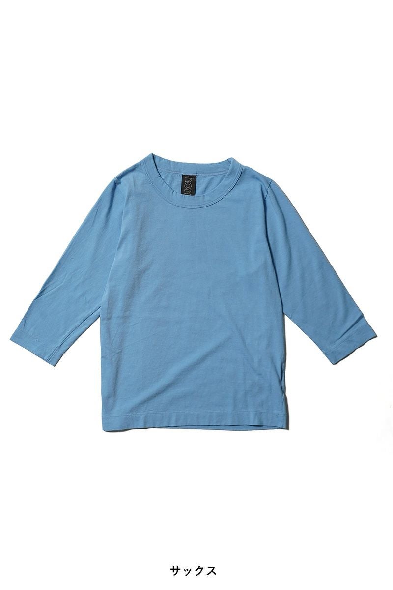 homspun(ホームスパン) 天竺七分袖Tシャツ 6450
