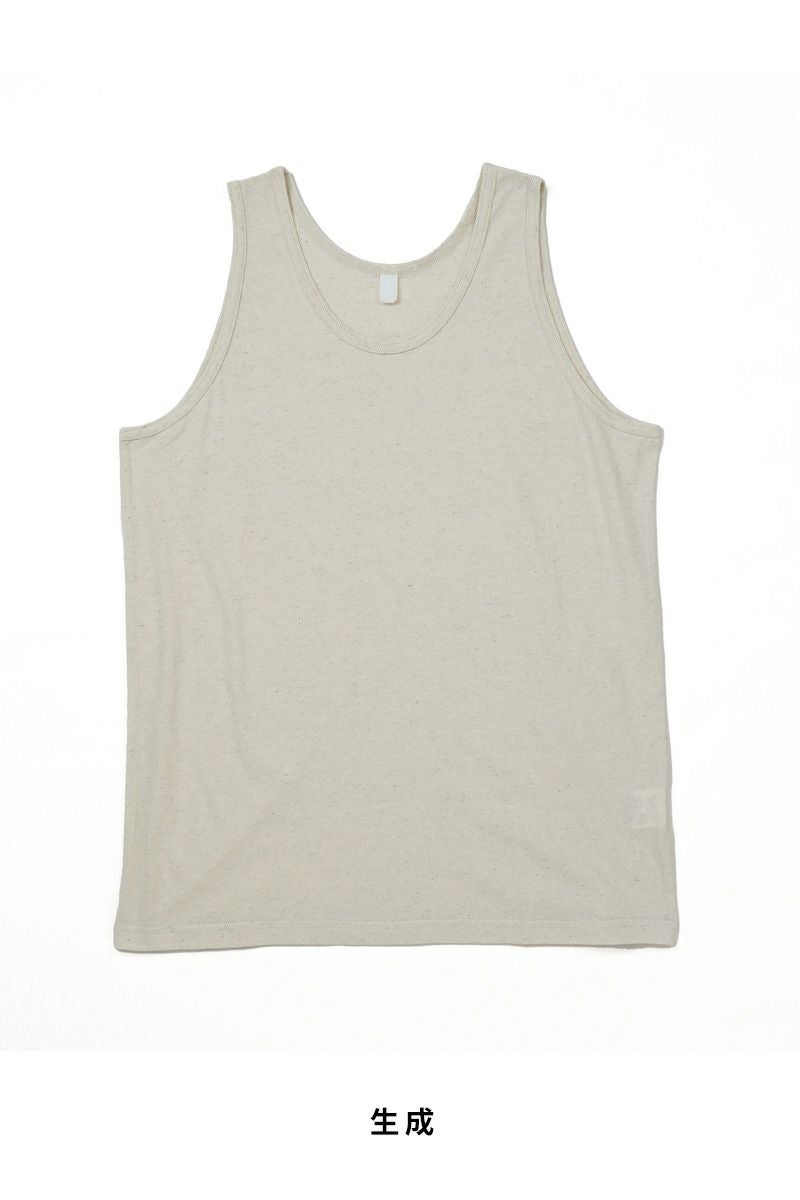 homspun(ホームスパン)  コットンリネン天竺　タンクトップ　カットソー　 6531