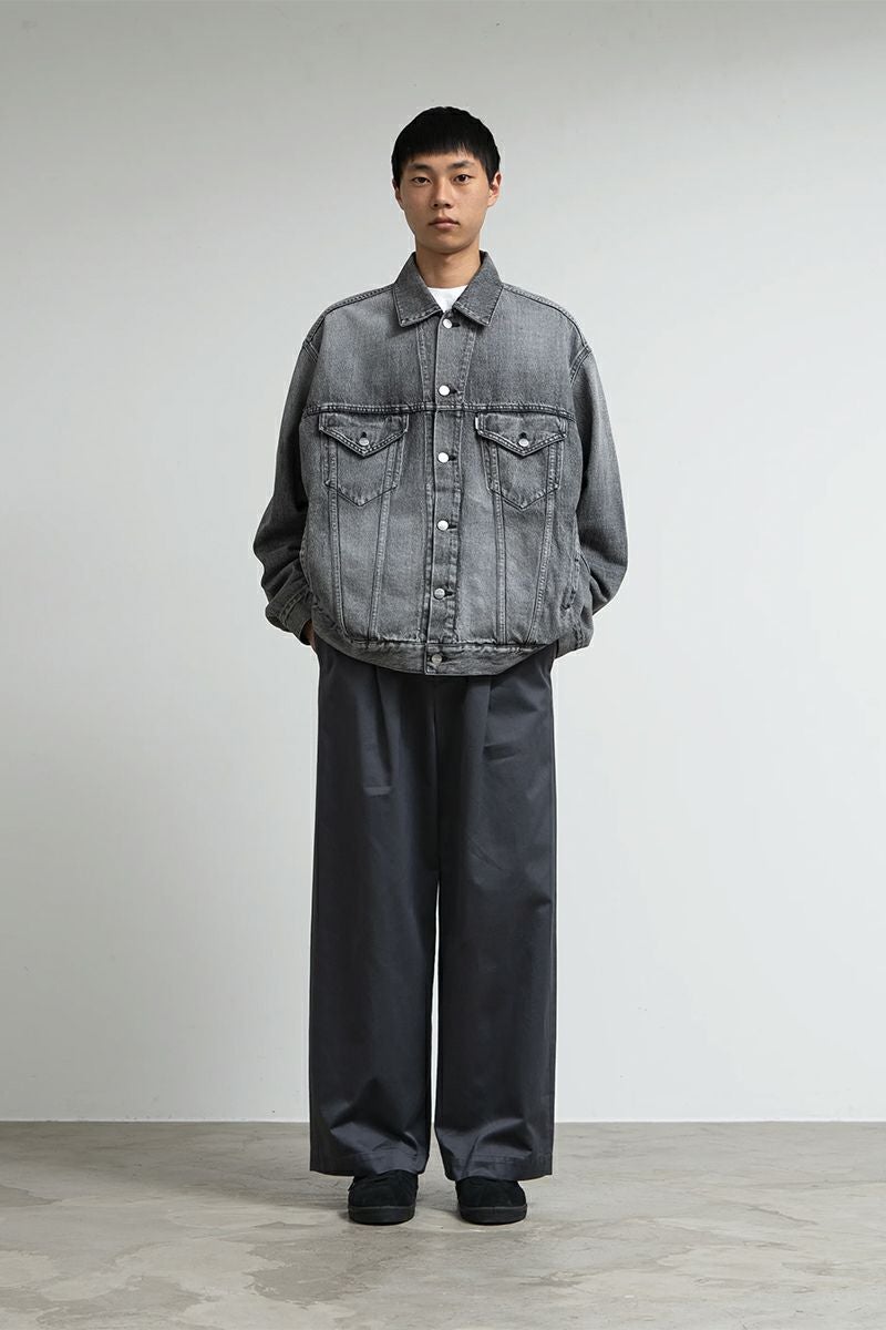 Graphpaper(グラフペーパー) Selvage Denim Trucker Jacket -LIGHT FADE- セルヴィッチデニムトラッカージャケット ライトフェード GM253-20055LB