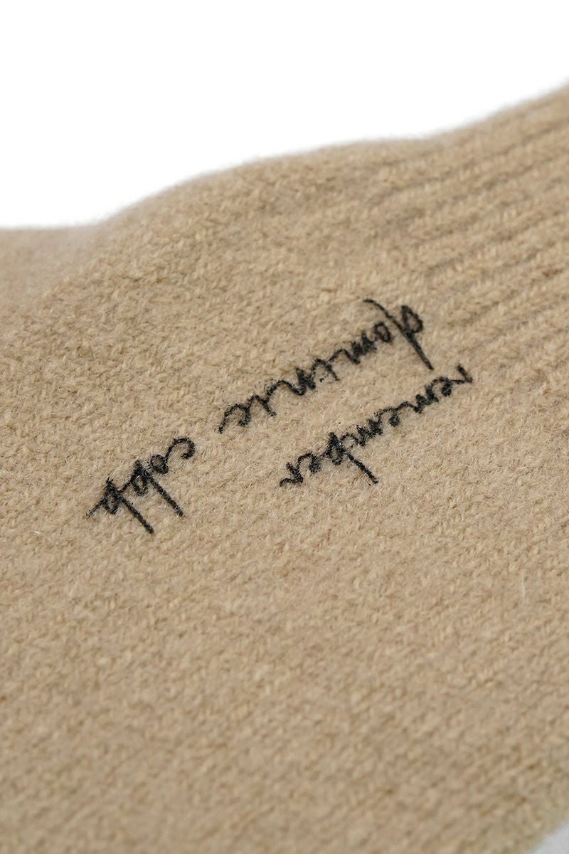 DAIRIKU(ダイリク)  "TATTOO" Long Knit Grove タトゥーロングニットグローブ 25AW AC7