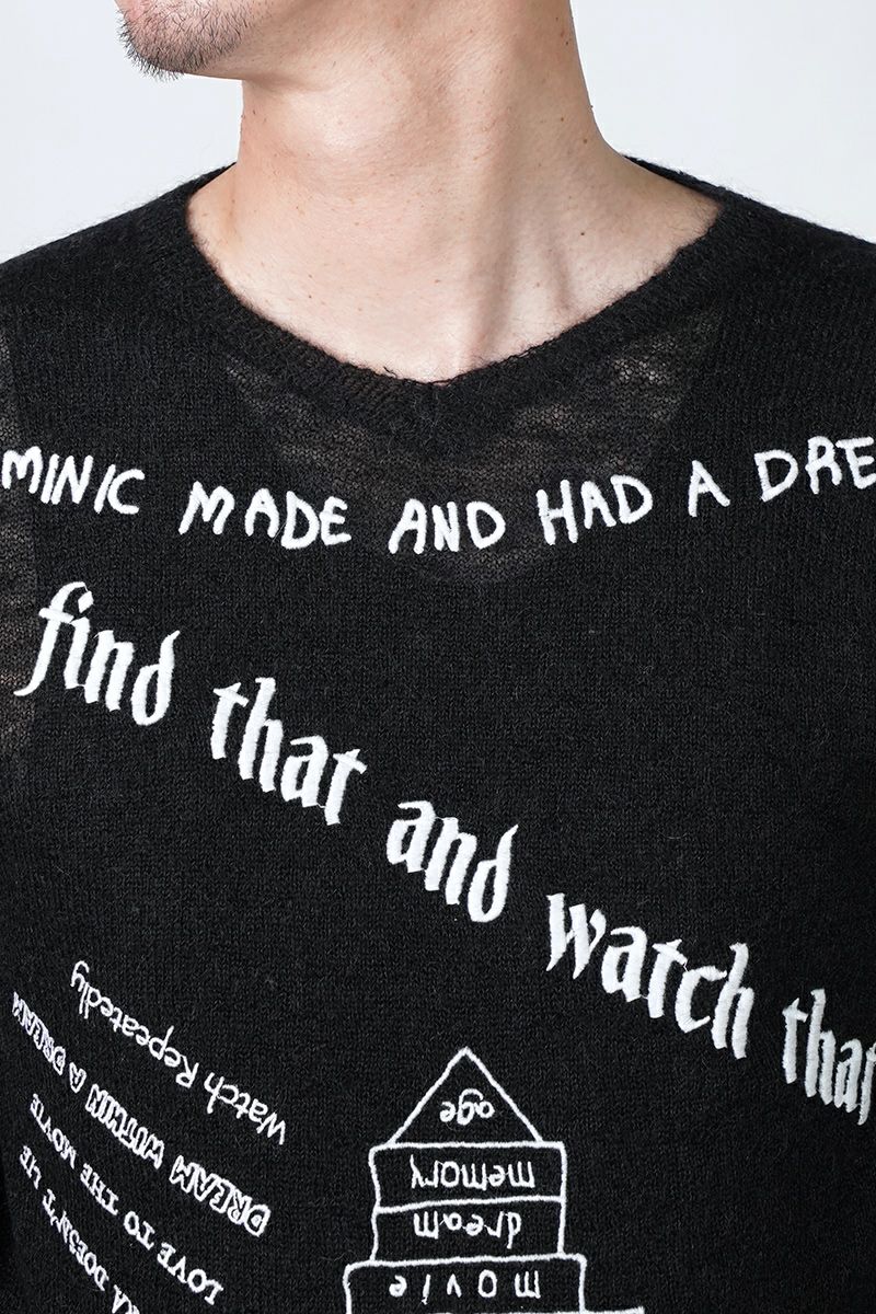 DAIRIKU(ダイリク)  "TATTOO" Mohair Tite Knit タトゥーモヘアタイトニット 25AW K1