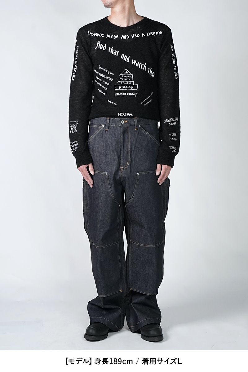 DAIRIKU(ダイリク)  "TATTOO" Mohair Tite Knit タトゥーモヘアタイトニット 25AW K1