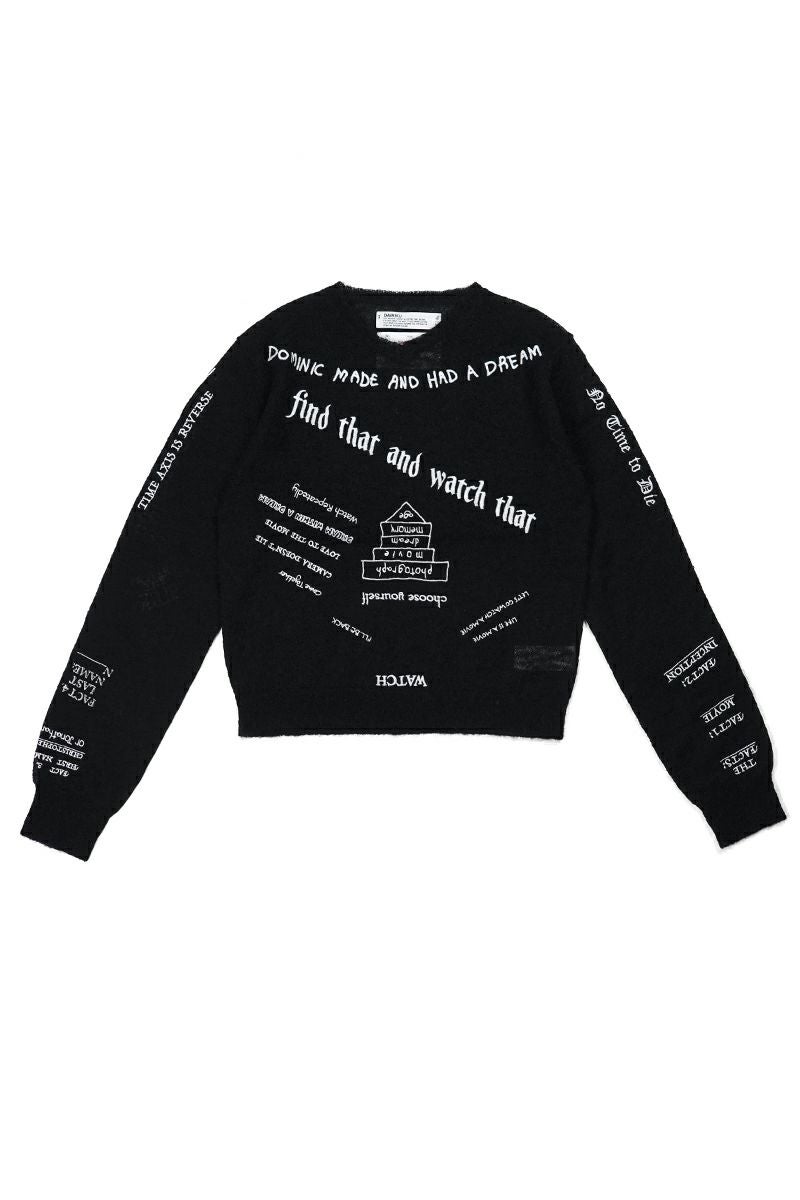 DAIRIKU(ダイリク)  "TATTOO" Mohair Tite Knit タトゥーモヘアタイトニット 25AW K1