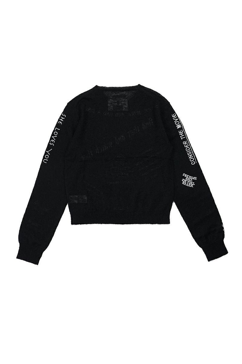 DAIRIKU(ダイリク)  "TATTOO" Mohair Tite Knit タトゥーモヘアタイトニット 25AW K1