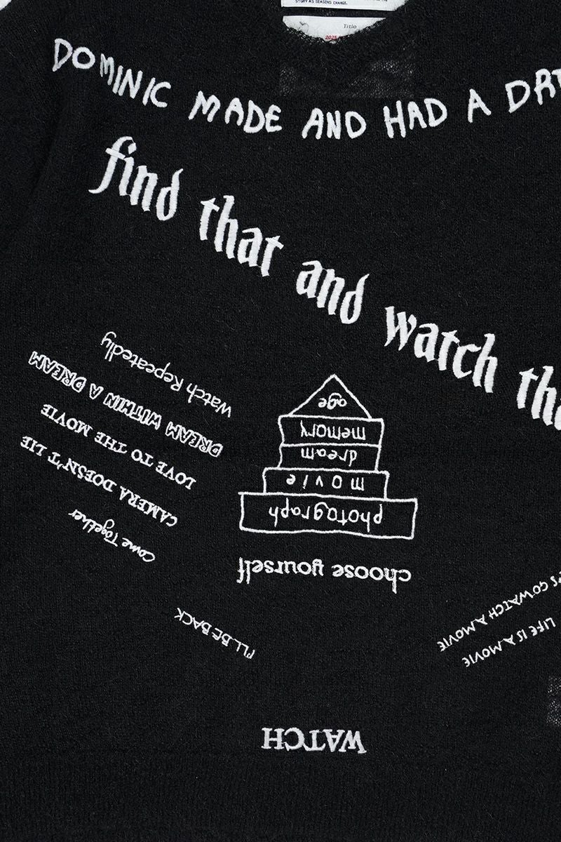 DAIRIKU(ダイリク)  "TATTOO" Mohair Tite Knit タトゥーモヘアタイトニット 25AW K1