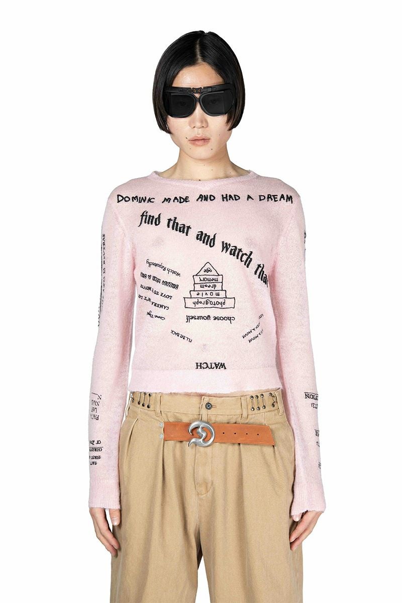 DAIRIKU(ダイリク)  "TATTOO" Mohair Tite Knit タトゥーモヘアタイトニット 25AW K1