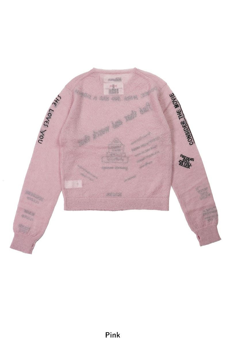 DAIRIKU(ダイリク)  "TATTOO" Mohair Tite Knit タトゥーモヘアタイトニット 25AW K1