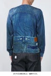 DAIRIKU(ダイリク) Tuck In Denim Transcription Knit 25AW K6