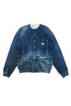 DAIRIKU(ダイリク) Tuck In Denim Transcription Knit 25AW K6