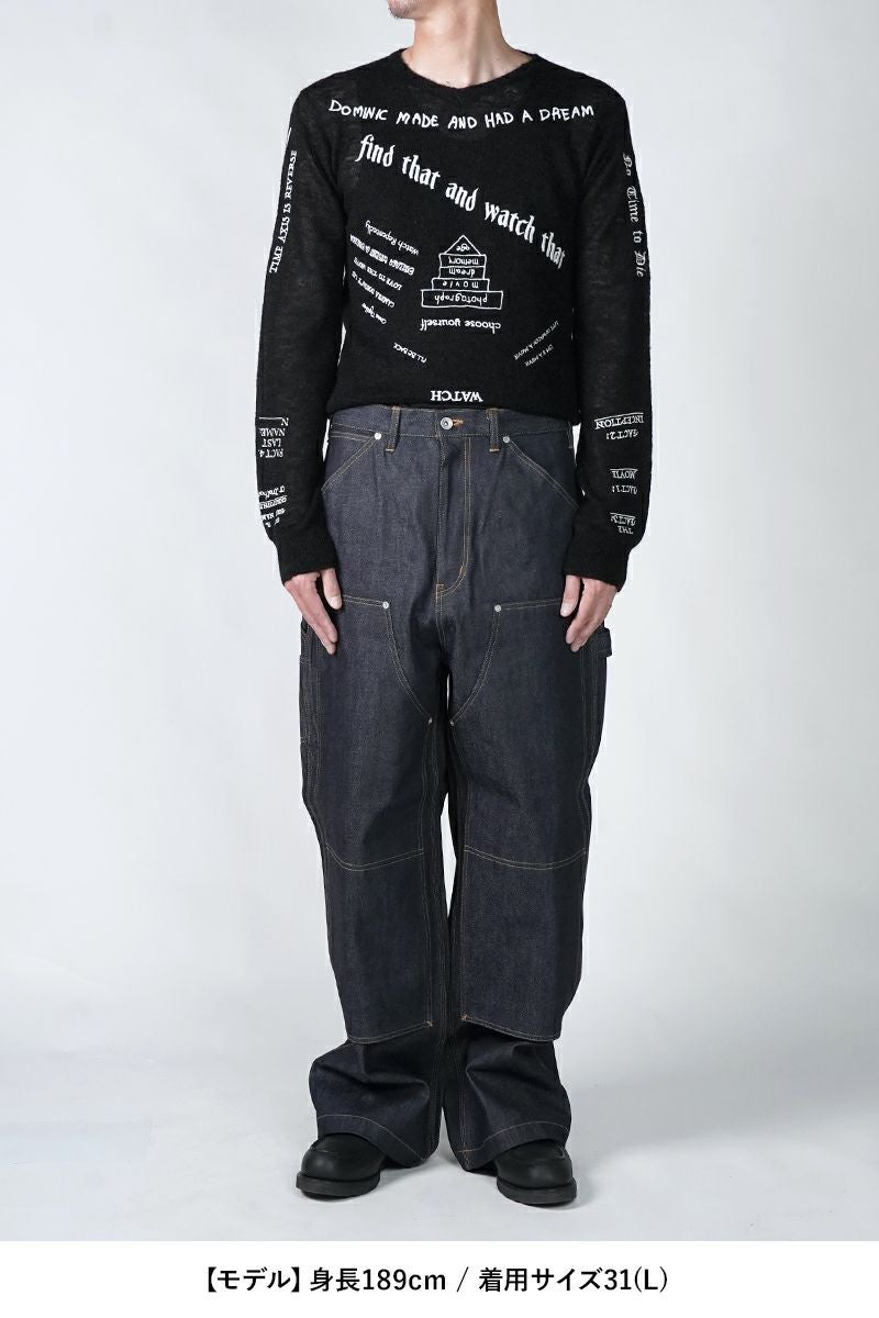 DAIRIKU(ダイリク) | DAIRIKU(ダイリク)Rigid Painter Denim Wide