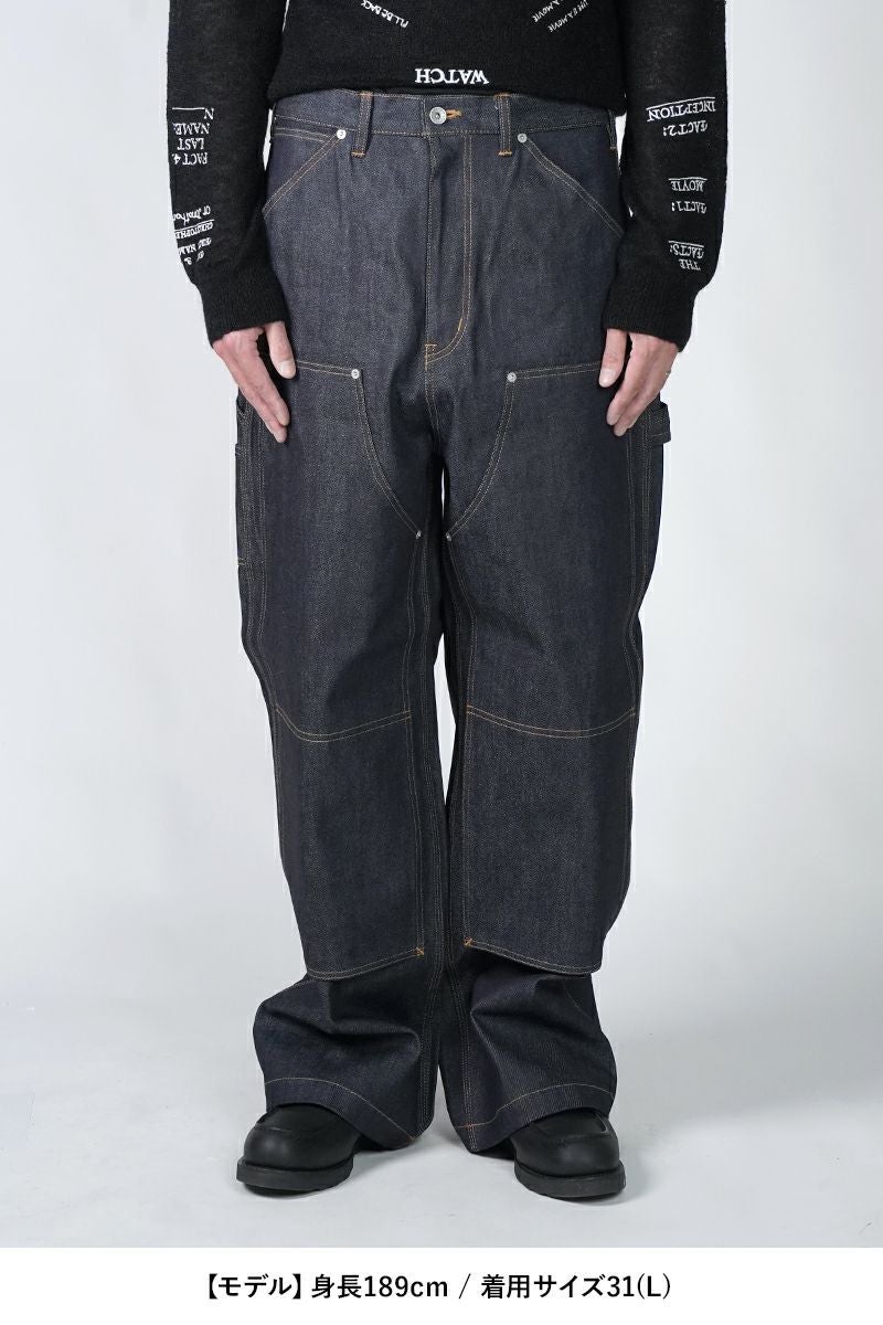 DAIRIKU(ダイリク) | DAIRIKU(ダイリク)Rigid Painter Denim Wide