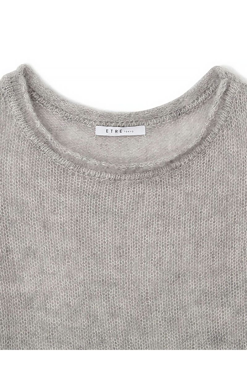 ETRE TOKYO(エトレトウキョウ) スーパーキッドモヘヤニットプルオーバー 1225411035