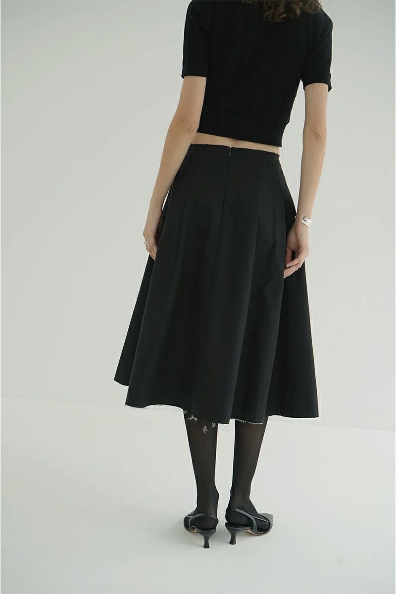 CLANE(クラネ) | CLANE(クラネ)TUCK DETAIL FLARE SKIRT タック