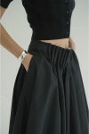 CLANE(クラネ) TUCK DETAIL FLARE SKIRT タックディティールフレアスカート 19109-6042