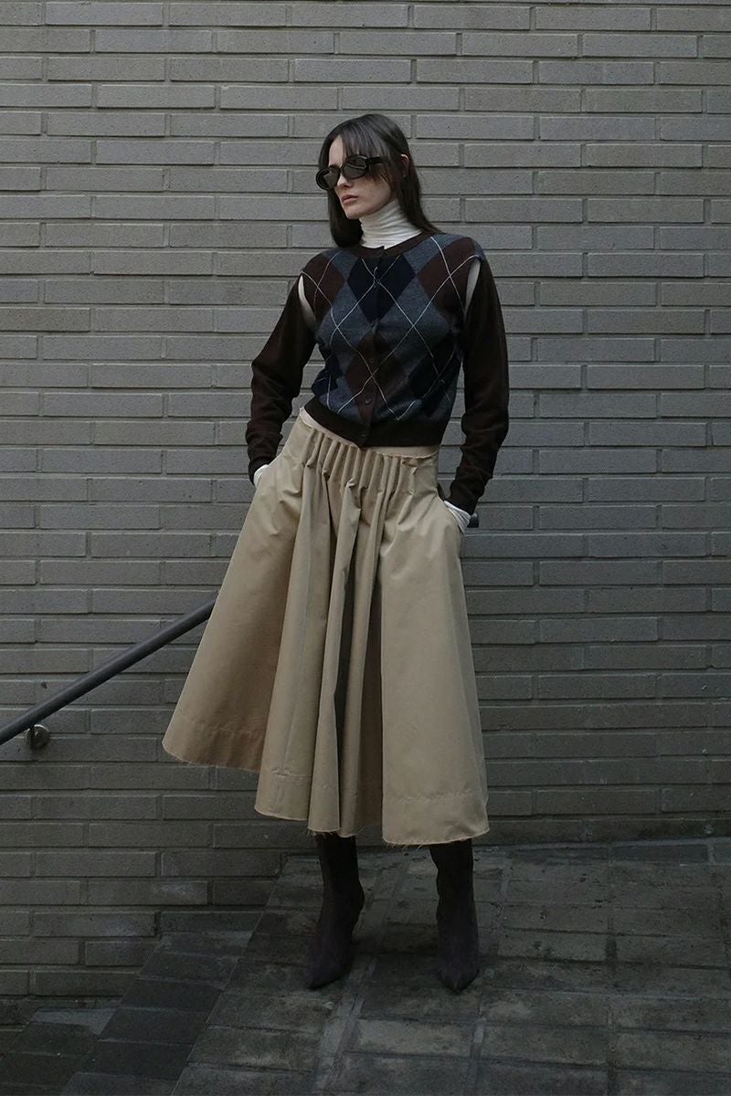 CLANE(クラネ) | CLANE(クラネ)TUCK DETAIL FLARE SKIRT タック