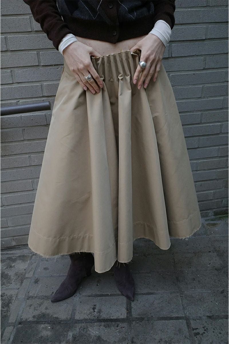 CLANE(クラネ) | CLANE(クラネ)TUCK DETAIL FLARE SKIRT タック