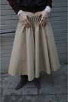 CLANE(クラネ) TUCK DETAIL FLARE SKIRT タックディティールフレアスカート 19109-6042