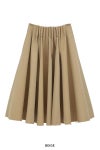 CLANE(クラネ) TUCK DETAIL FLARE SKIRT タックディティールフレアスカート 19109-6042