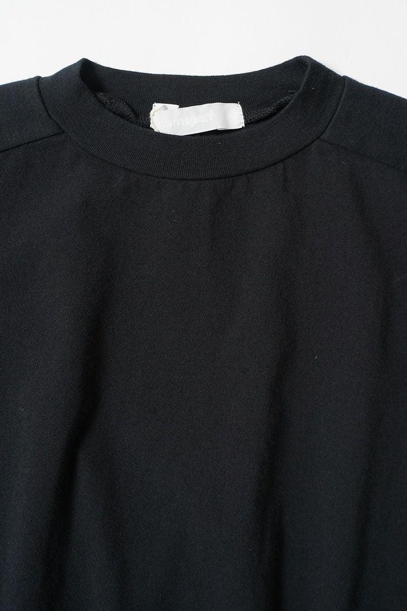  30/1天竺　クルーネックプルオーバー　パフスリーブコットンカットソー　6553 