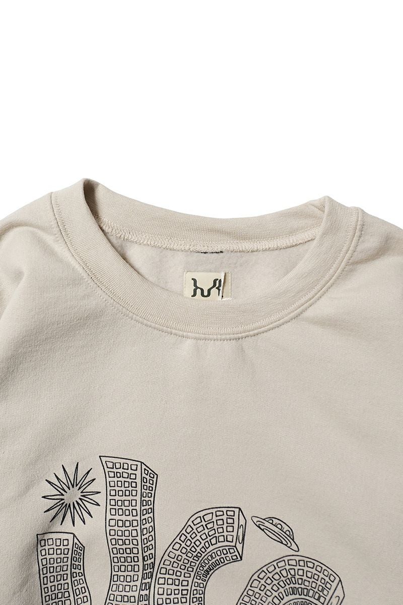 High Scream Center(ハイスクリームセンター)  COLORING LABYRINTH SW カラーリングラビリンスス スウェット HSC25FW-CT07