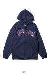 High Scream Center(ハイスクリームセンター)  COLLEGE LOGO ZIP HOODIE カレッジロゴジップフーディー HSC25FW-CT015