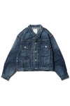 visvim(ビズビム)  SS 101X JKT DMGD-1010 デニムジャケット 0125105006003