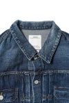 visvim(ビズビム)  SS 101X JKT DMGD-1010 デニムジャケット 0125105006003