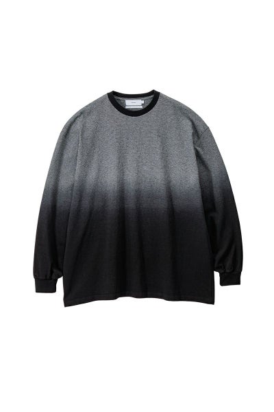 Graphpaper(グラフペーパー) Gradient Border LS Tee グラディエントボーダー長袖Tシャツ GU253-70511