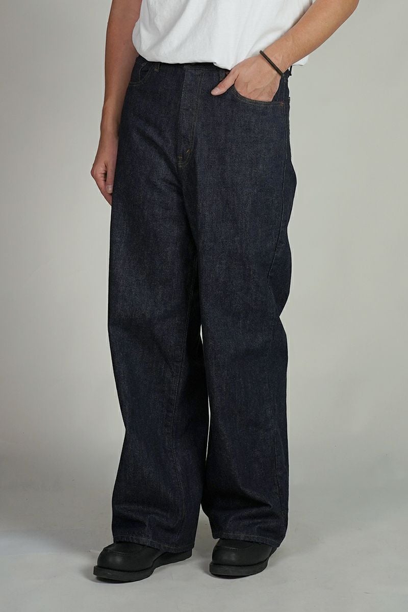 UNUSED(アンユーズド) | UNUSED(アンユーズド)13oz wide denim pants