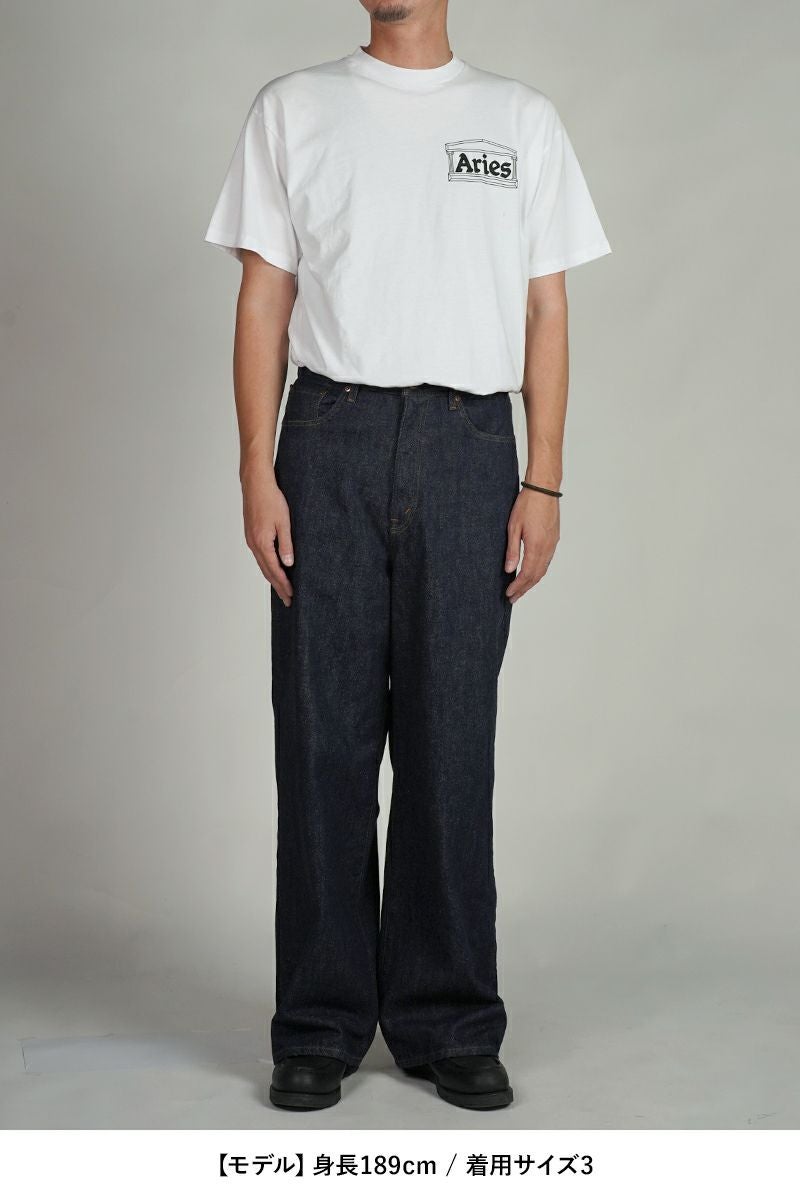 UNUSED(アンユーズド) | UNUSED(アンユーズド)13oz wide denim pants 