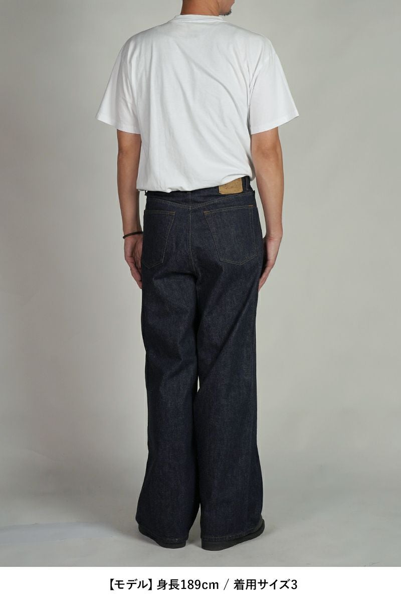 UNUSED(アンユーズド) | UNUSED(アンユーズド)13oz wide denim pants