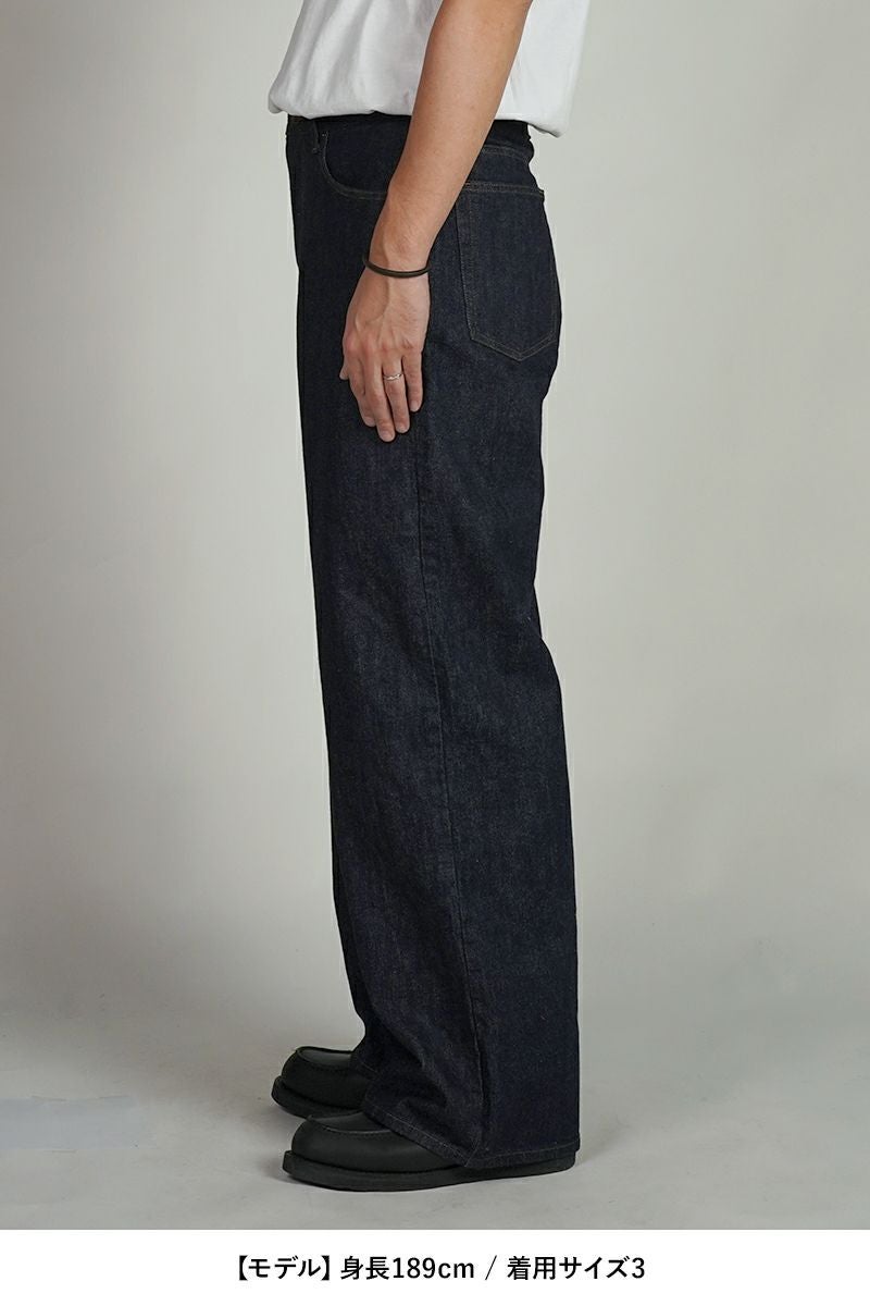 UNUSED(アンユーズド) | UNUSED(アンユーズド)13oz wide denim pants