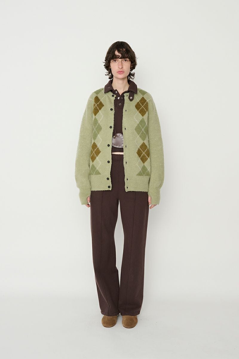 JANE SMITH(ジェーンスミス) FROSTING COTTON FLEECE PANTS フロスティングコットンフリースパンツ 25WCT-#943S