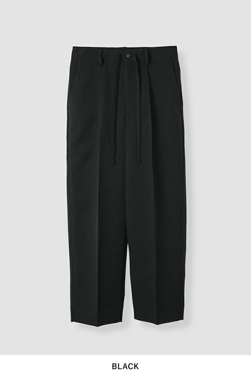 JANE SMITH(ジェーンスミス) POLYESTER W CLOTH SLACKS ポリエステルダブルクロススラックス 25WPT-#903S