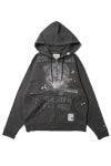 Maison MIHARA YASUHIRO(メゾン ミハラヤスヒロ) EMBELLISHED DISTRESSED PARKA エンベルイッシュドディストレストパーカ J15PK721